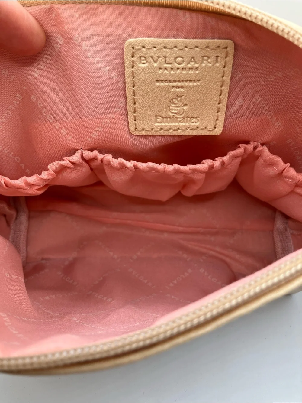 Bvlgari x Emirates Cosmetic Bag